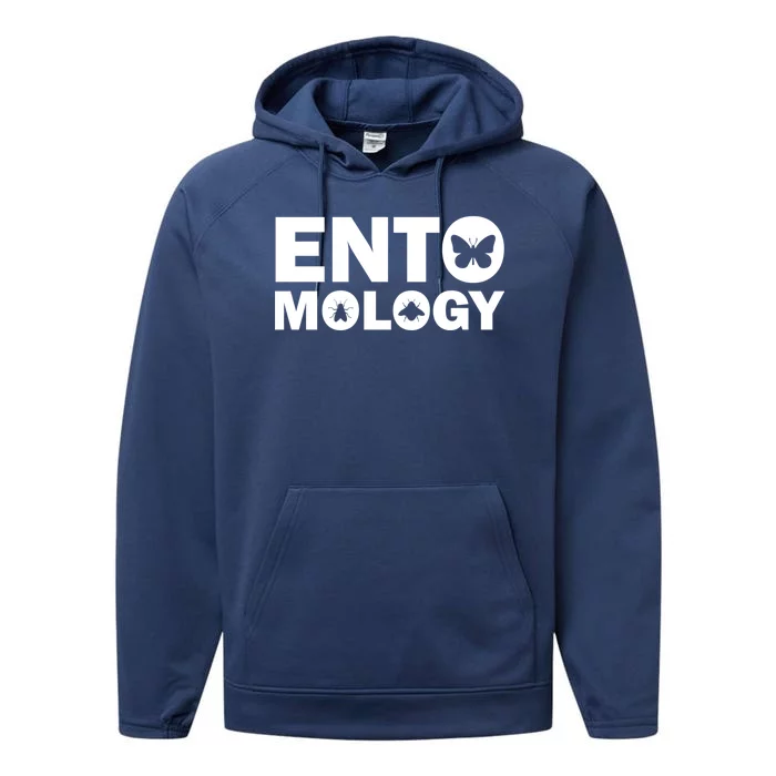 Entomology Logo Performance Fleece Hoodie