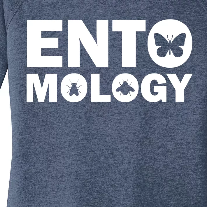 Entomology Logo Women's Perfect Tri Tunic Long Sleeve Shirt