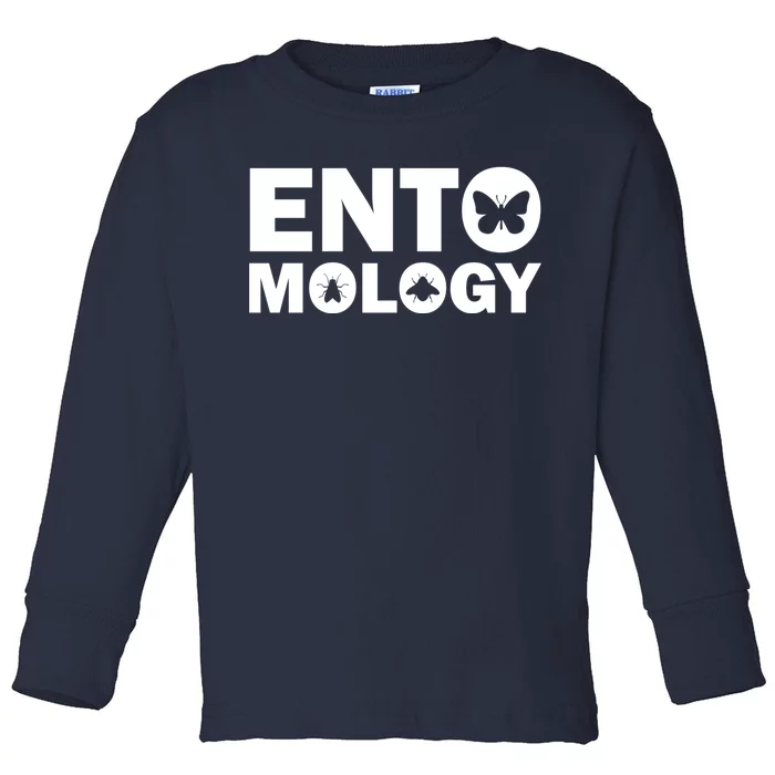 Entomology Logo Toddler Long Sleeve Shirt