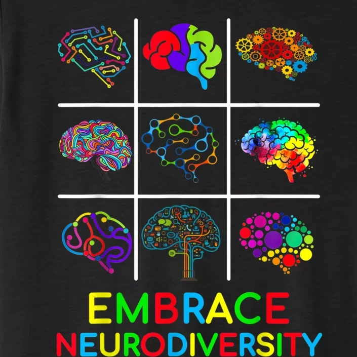 Embrace Neurodiversity Video Game Autism Awareness ASD ChromaSoft Performance T-Shirt