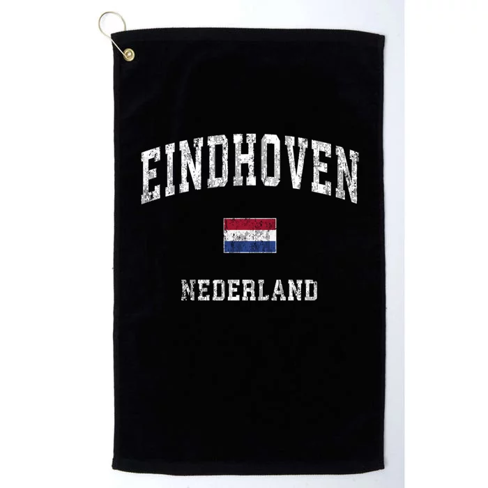 Eindhoven Nederland Vintage Athletic Sports Platinum Collection Golf Towel