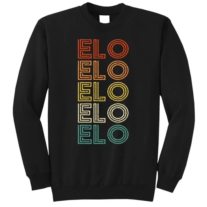 Elo Name Vintage Retro Tall Sweatshirt