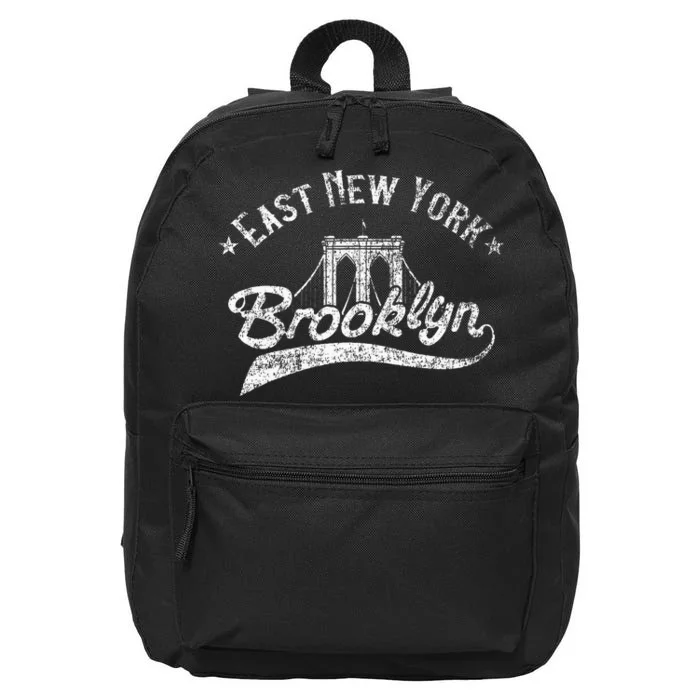 East New York Brooklyn Nyc 16 in Basic Backpack