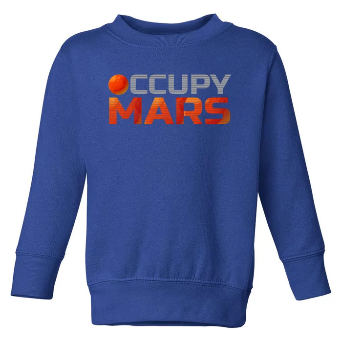 Explorer Occupygiftmars Astronomy Great Gift Toddler Sweatshirt