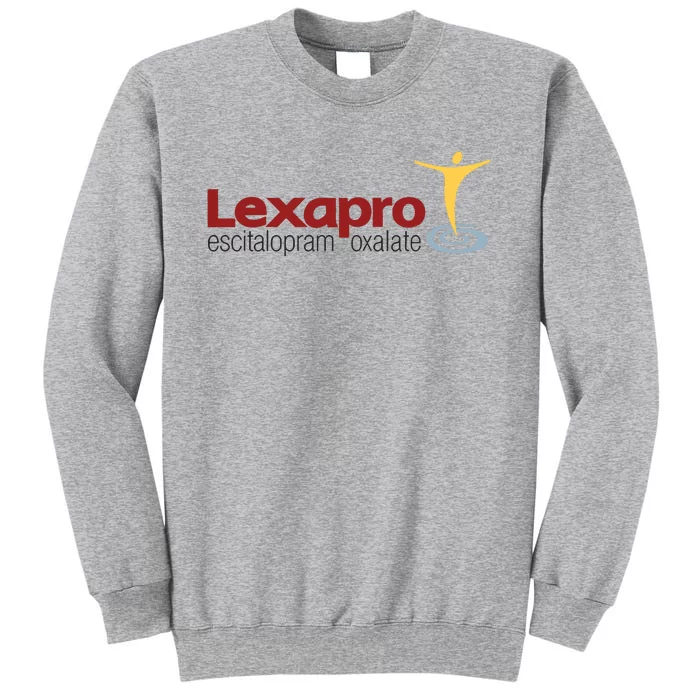 Escitalopram Oxalate Ash Grey Lexapro Tall Sweatshirt