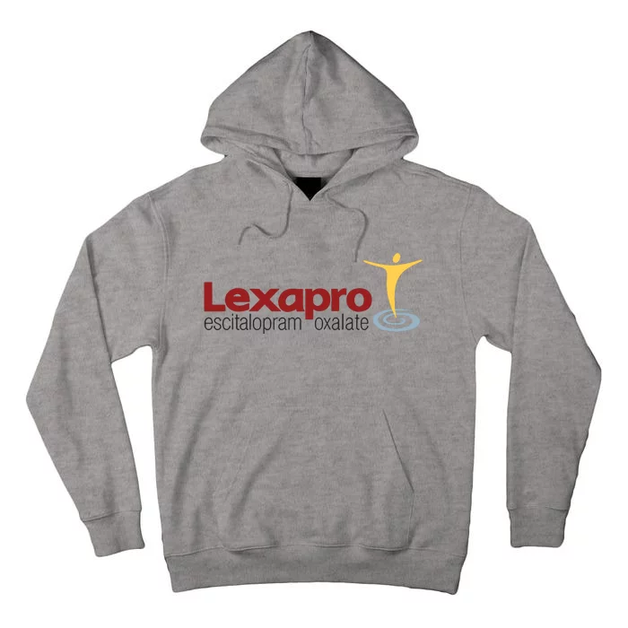 Escitalopram Oxalate Ash Grey Lexapro Tall Hoodie