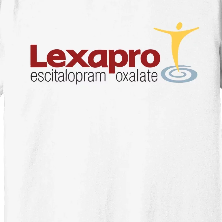 Escitalopram Oxalate Ash Grey Lexapro Premium T-Shirt