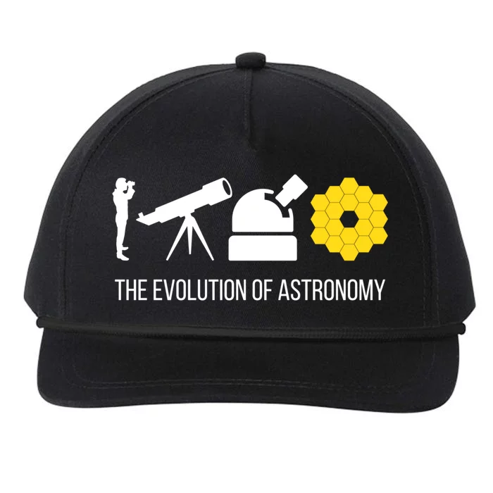 Evolution Of Astronomy Telescope James Webb Space Telescope Gift Snapback Five-Panel Rope Hat