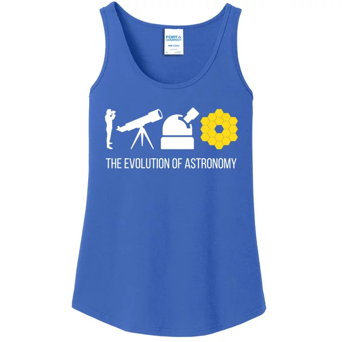 Evolution Of Astronomy Telescope James Webb Space Telescope Gift Ladies Essential Tank