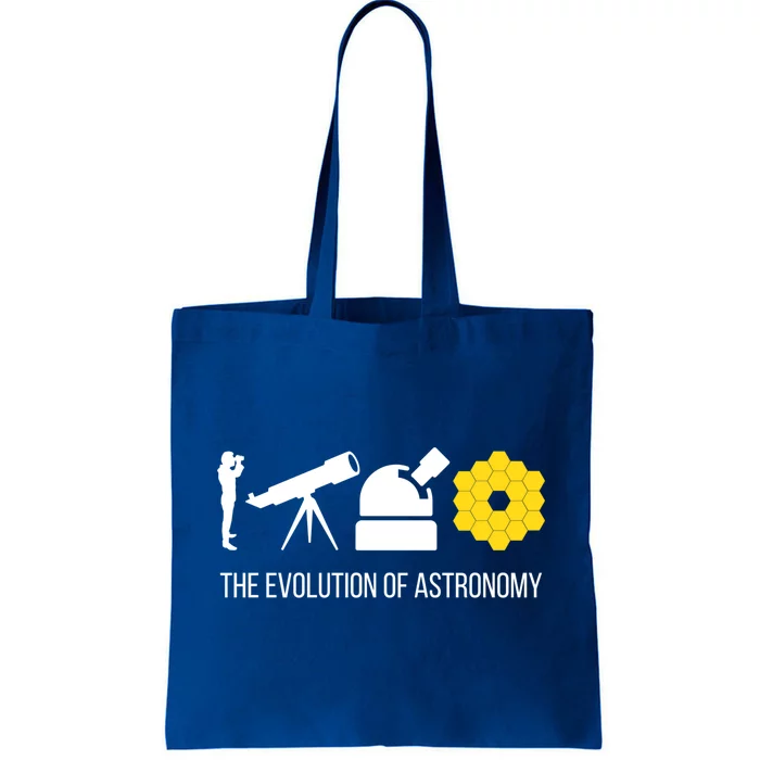 Evolution Of Astronomy Telescope James Webb Space Telescope Gift Tote Bag