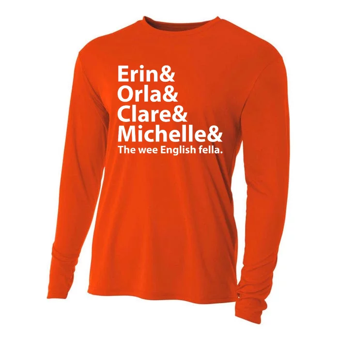 Erin Orla Clare Michelle And The Wee English Fella Cooling Performance Long Sleeve Crew