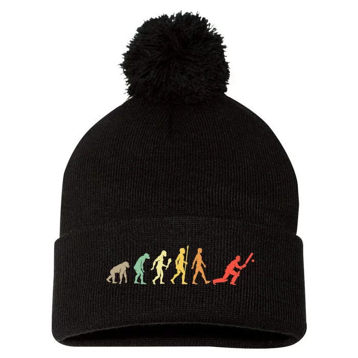 Evolution of Cricket Sports American Cricket Pom Pom 12in Knit Beanie