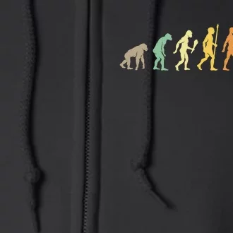 Evolution of Cricket Sports American Cricket Full Zip Hoodie