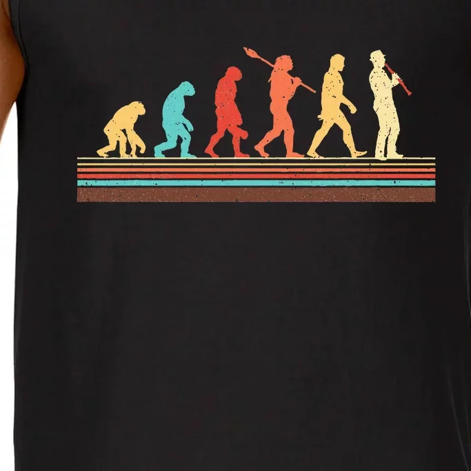 Evolution Of Clarinet Player Marching Band Player Comfort Colors® Tank Top