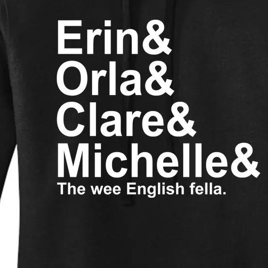 Erin Orla Clare Michelle The Wee English Fella Women's Pullover Hoodie