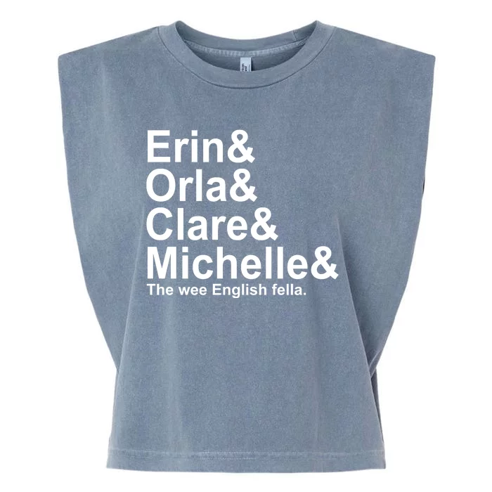 Erin Orla Clare Michelle The Wee English Fella Garment-Dyed Women's Muscle Tee