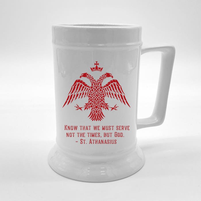 Eastern Orthodox Christian Front & Back Beer Stein