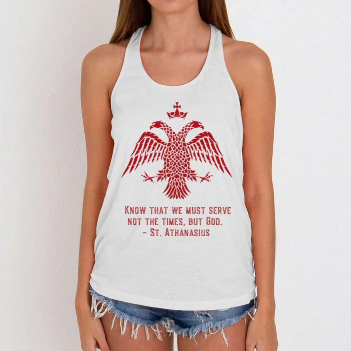 Eastern Orthodox Christian Women's Knotted Racerback Tank