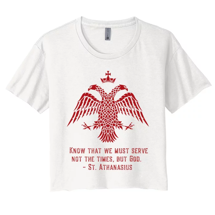 Eastern Orthodox Christian Women's Crop Top Tee