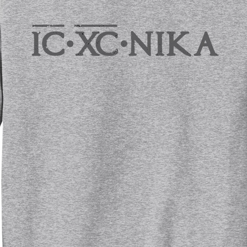 Eastern Orthodox Christian Ic Xc Nika Tall Sweatshirt