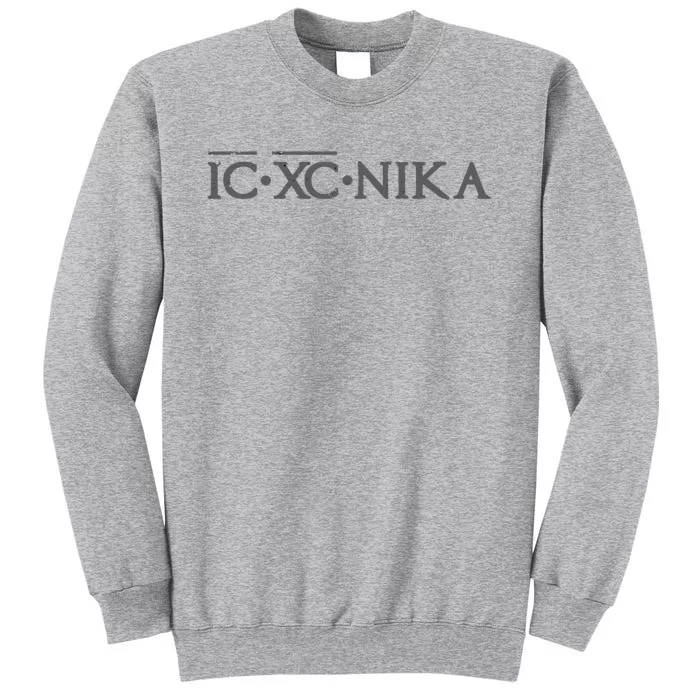 Eastern Orthodox Christian Ic Xc Nika Tall Sweatshirt