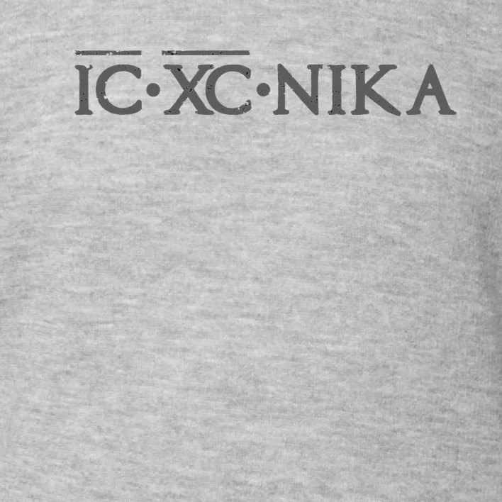 Eastern Orthodox Christian Ic Xc Nika Toddler Sweatshirt