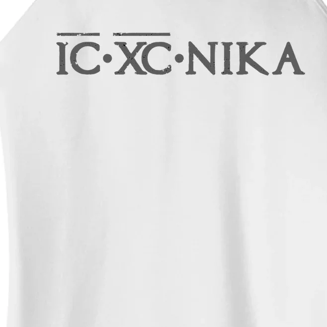 Eastern Orthodox Christian Ic Xc Nika Women’s Perfect Tri Rocker Tank