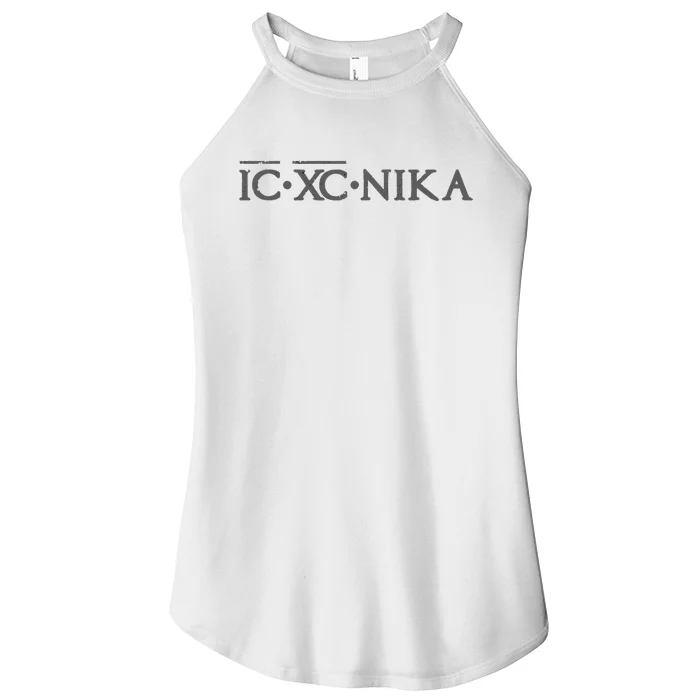 Eastern Orthodox Christian Ic Xc Nika Women’s Perfect Tri Rocker Tank