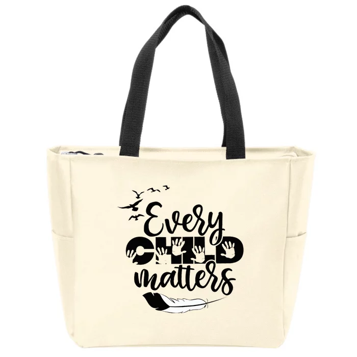 Every Orange Day Child Kindness Matter 2024 Anti Bully Zip Tote Bag