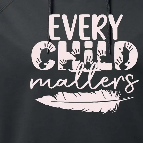 Every Orange Day Child Kindness Matter 2024 Performance Fleece Hoodie