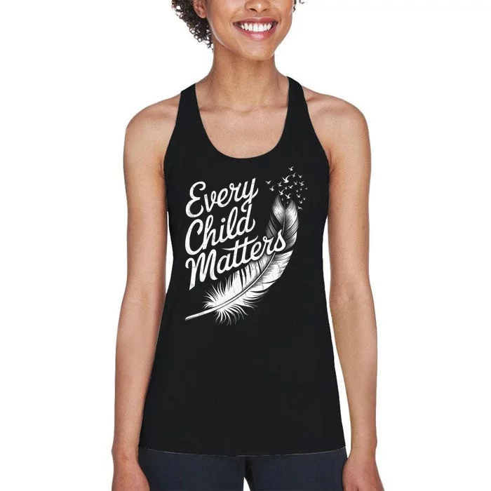 Every Orange Day Child Kindness Matter 2024 Anti Bully Women's Racerback Tank