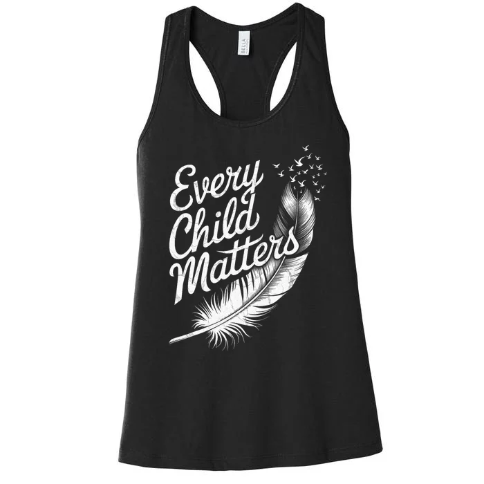 Every Orange Day Child Kindness Matter 2024 Anti Bully Women's Racerback Tank