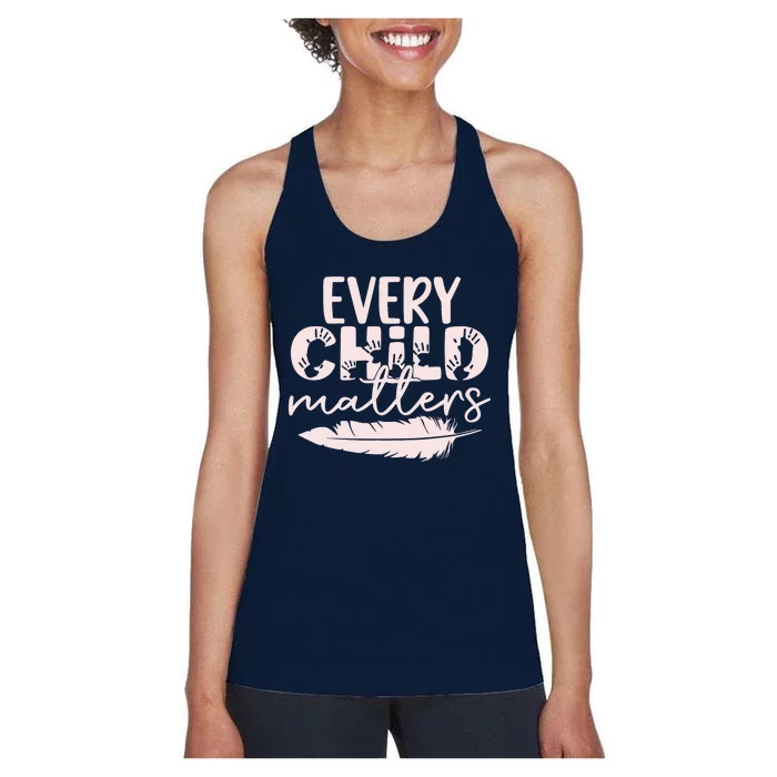 Every Orange Day Child Kindness Matter 2024 Anti Bully Women's Racerback Tank