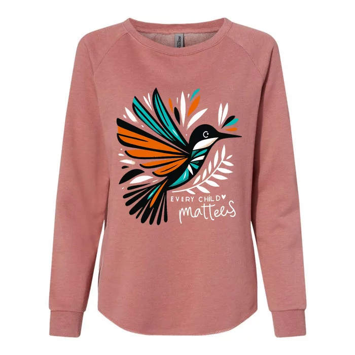 Every Orange Day Child Kindness Matter Womens California Wash Sweatshirt