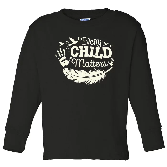 Every Orange Day Child Kindness Matter 2024 Anti Bully Toddler Long Sleeve Shirt