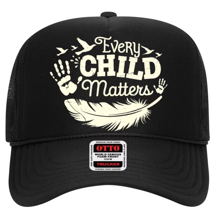 Every Orange Day Child Kindness Matter 2024 Anti Bully High Crown Mesh Trucker Hat