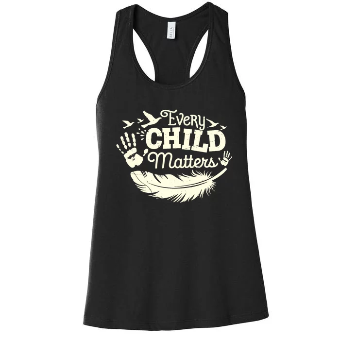 Every Orange Day Child Kindness Matter 2024 Anti Bully Women's Racerback Tank