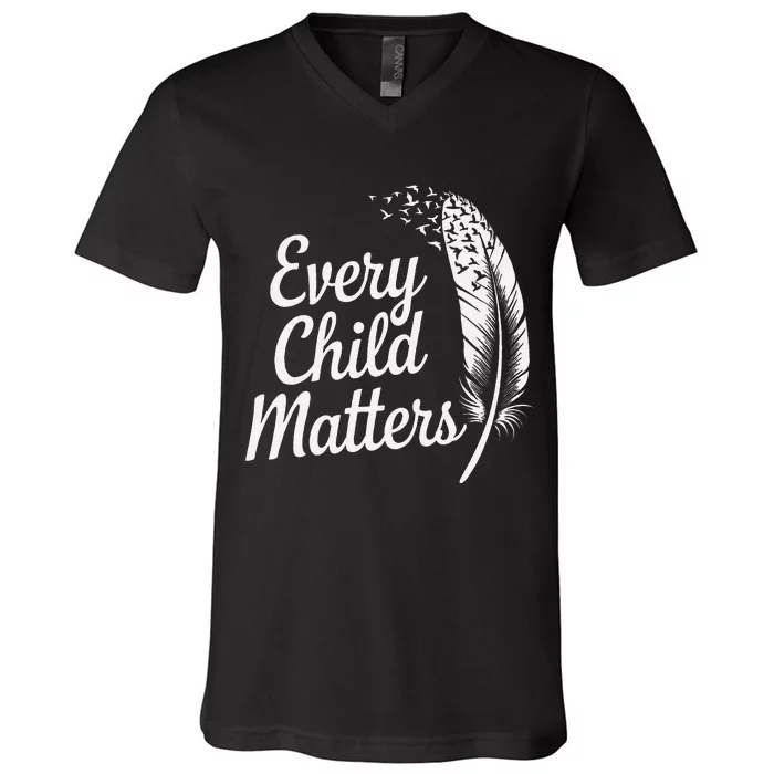 Every Orange Day Child Kindness Matter 2024 Anti Bully V-Neck T-Shirt