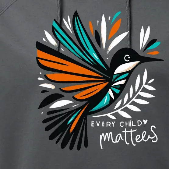 Every Orange Day Child Kindness Matter Performance Fleece Hoodie