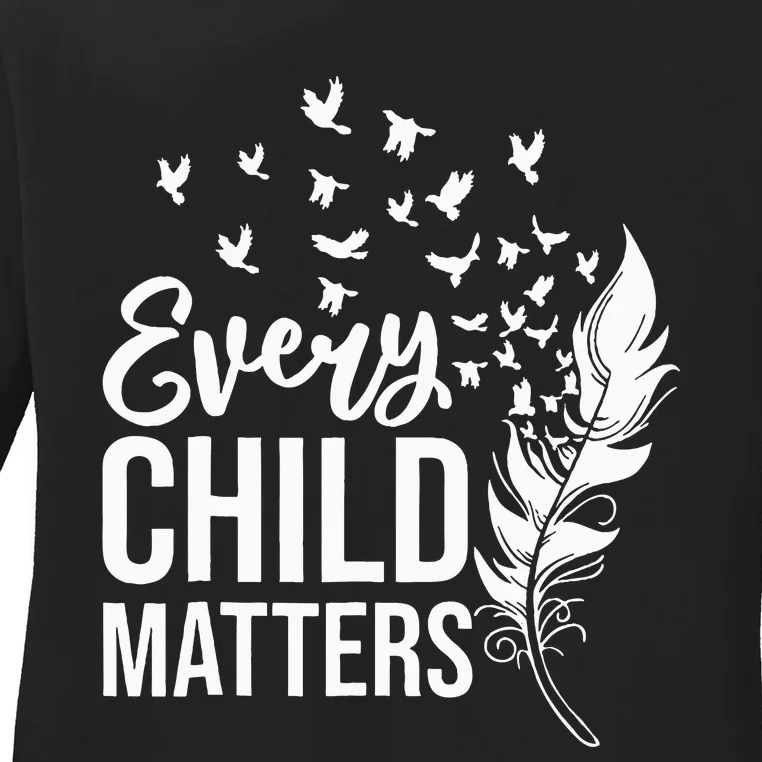 Every Orange Day Child Kindness Matter 2024 Anti Bully Ladies Long Sleeve Shirt