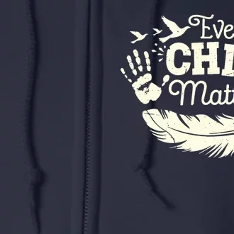 Every Orange Day Child Kindness Matter 2024 Anti Bully Full Zip Hoodie