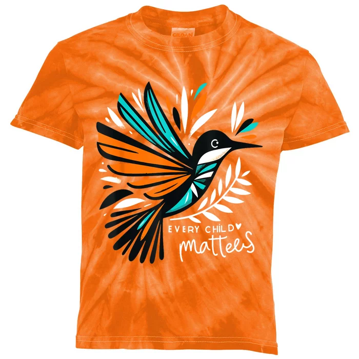 Every Orange Day Child Kindness Matter Kids Tie-Dye T-Shirt