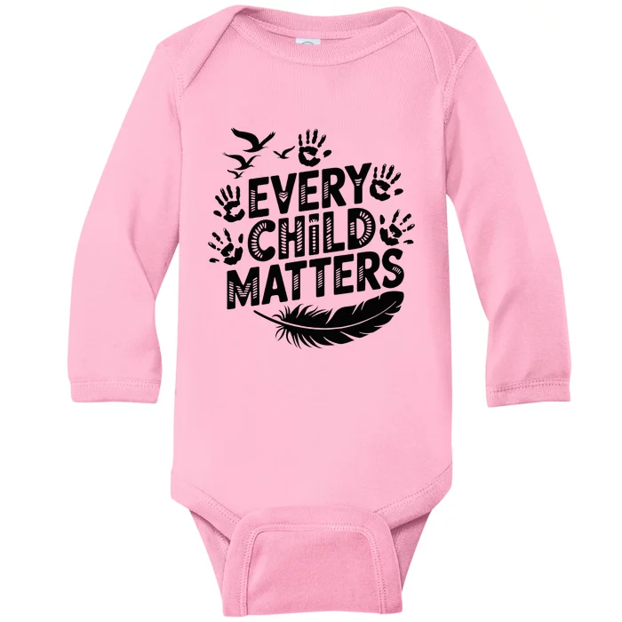 Every Orange Day Child Kindness Matter 2024 Anti Bully Baby Long Sleeve Bodysuit