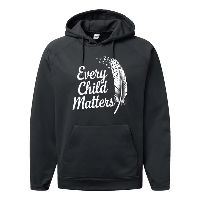 Every Orange Day Child Kindness Matter 2024 Anti Bully Performance Fleece Hoodie