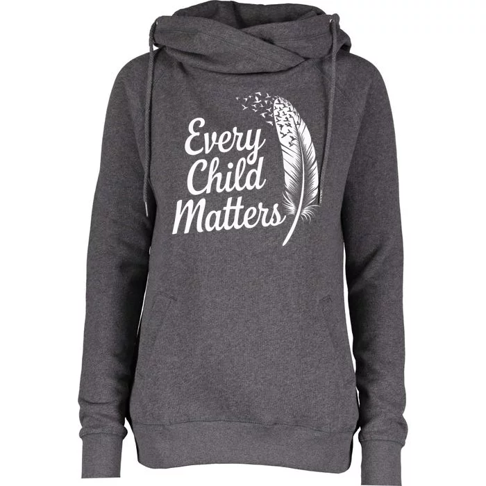 Every Orange Day Child Kindness Matter 2024 Anti Bully Womens Funnel Neck Pullover Hood