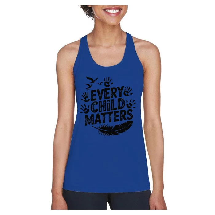 Every Orange Day Child Kindness Matter 2024 Anti Bully Women's Racerback Tank