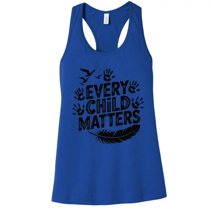 Every Orange Day Child Kindness Matter 2024 Anti Bully Women's Racerback Tank