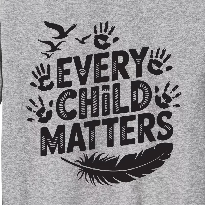 Every Orange Day Child Kindness Matter 2024 Anti Bully Tall Sweatshirt