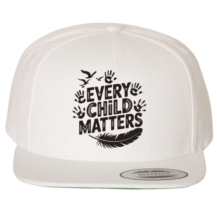 Every Orange Day Child Kindness Matter 2024 Anti Bully Wool Snapback Cap