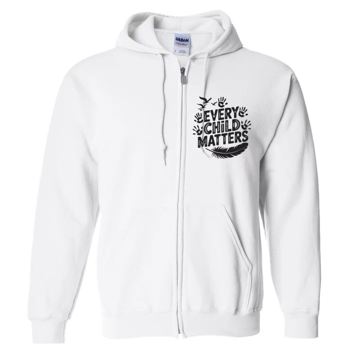 Every Orange Day Child Kindness Matter 2024 Anti Bully Full Zip Hoodie